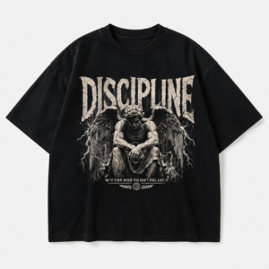Discipline Angel Oversized T-Shirt