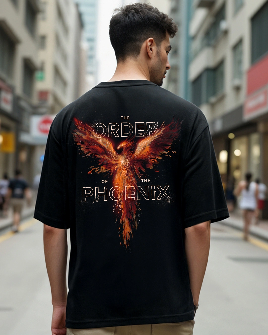 men s black order of the phoenix graphic printed oversized t shirt 589143 1731565585 1